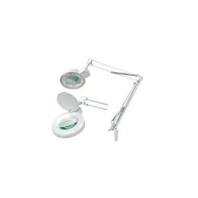 1 LAMPE LOUPE DE TABLE 5 DIOPTRIES AVEC ECLAIRAGE TUBE NEON 22W