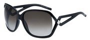 Click here to buy Christian Dior DIOR MADRAGUE SHINY BLACK BROWN SHADED AZURE Sunglasses D28IF by Christian Dior.