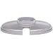 San Jamar CI7016NL Chill-It Notched Lid, Clear