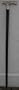 Victorian Style Cane ~ Walking Stick with Nickel Handle