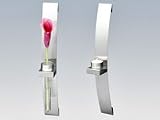 Wandleuchte aus Edelstahl, 2er-Set f�r Teelichter, inkl.2 Blumenhalter
