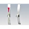 Wandleuchte aus Edelstahl, 2er-Set f�r Teelichter, inkl.2 Blumenhalter