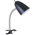 Flexible Clip-On Table Lamp, Black