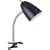 Flexible Clip-On Table Lamp, Black