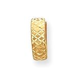 14k 5mm Hinged Hoop Earrings