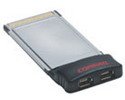 2 port Firewire PCMCIA Cardbus