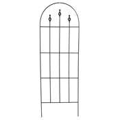 GARDMAN USA INC 60 X 20 Metal Finial Trellis by Arbors and Trellises