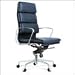 Euro Style Darius High Back Leather Office Chair (Style: White Leather)