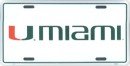 University of Miami License Plate (New Logo)