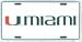 University of Miami License Plate (New Logo)