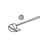 TOTO TRIP LEVER CHROME THU004CP