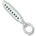 2244-Harmonica Charm - Gold Plated