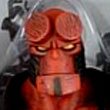 18 INCH HELL BOY BOXED MOVIE FIGURINE - HUGE!!!