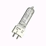 OSRAM SYLVANIA FKW 300W 120V GY9.5 / 2-PIN PREFOCUS CLEAR T6 Halogen (Electronics)
