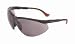 Uvex XC Black Frame Gray UD Extended 9-Base Wrap Around Lens With Two Shot Temple Glasses