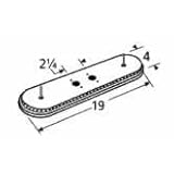 Music City Metals 15202 Stainless Steel Burner Head Replacement for Select Gas Grill Models by Charmglow, Grill Master and Others