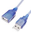1.8m/6ft USB 2.0 Extension Cable (Blue) for Imac apple