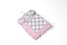 Bacati - Elephants Pink/grey Blanket2