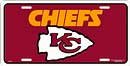 NFL License Plate - Kansas City Chiefs