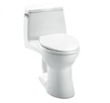TOTO MS854114SL-01 Ultramax ADA One Piece Toilet, Cotton White
