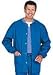 Cherokee Workwear Men's Snap-Front Warm-Up Scrub Jacket (S-5X)
