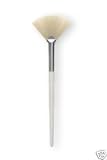 Natural White Taklon Fan Mask Brush Acid Applicator for Glycolic Lactic TCA Skin Peel / Masques (Large) - Low shipping
