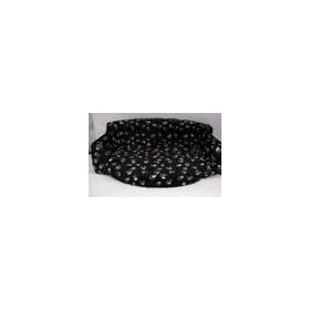 Black Dog Bed - monster size pet sofa - from Mr Pillow