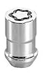 McGard 24538 Chrome Cone Seat Wheel Locks (1/2 - 20 Thread Size) - Set of 5