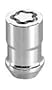 McGard 24137 Chrome Cone Seat Wheel Locks (M12 x 1.5 Thread Size) - Set of 4