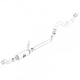 aFe 49-44025 MachForce XP Cat-Back DPF-Delete 409 SS Exhaust System (4 Tube) (w ... by aFe
