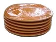 6 Clementine Plates