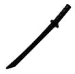 Katana (Black) - LEGO Ninja Accessory Katana (Black) - LEGO Ninja Accessory