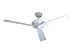 Electronics : Modern Fan Co ALT-BA-52-AL-NL-NC Altus Brushed Aluminum Ceiling Fan 52
