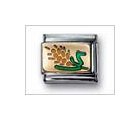 Wheat Mix Classic Enamel, Italian Charm by Nomination Charms