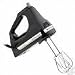Factory-reconditioned Kitchenaid 7 Speed Hand Mixer- Onyx Black