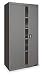Storelogic 1UFF2 Unassembled Storage Cabinet, H 78, W36, D24