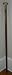 Cane with Glass Handle & Brass Accents ~ Walking Stick