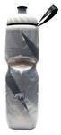 Eco Friendly PBA Free Polar Insulated 24 oz Water Bottle-Boomerang Black & White Color