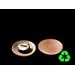 Packnwood "Ping" Bamboo Mini Round Dish - 2.3" Length (6 Packs of 24)