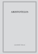 Aristoteles. Werke in deutscher Übersetzung 10/II: Oikonomika. Schriften zu Hauswirtschaft und Finanzwesen