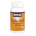 Folic Acid 800 mcg 250 Tabs - NOW FOODS