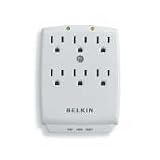 Belkin SurgeMaster 6-Outlet Wall-Mount Surge Protector