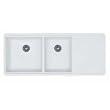 Blanco 440410 Precis 48" x 20" Multi Level Double Bowl Silgranit Undermount Kitc