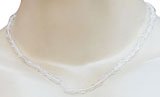 Crystal Gemstone Healing Beads Handmade Neckalce India 17 inches (crystal006 )