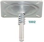 Swivl-Eze 1002-SS Lock'N Pin 3/4'' Pin Seat Mount - All Stainless Steel