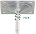 Swivl-Eze 1002-SS Lock'N Pin 3/4'' Pin Seat Mount - All Stainless Steel