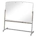 Quartet 3640TE Quartet Reversible Mobile Presentation Easel, Dry-Erase, 72 x 48, White/Neutral