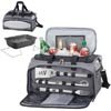 Picnic Time Buccaneer Barbecue Tote Gray W/Black And Silver
