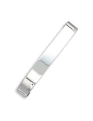 Sterling Silver 10mm Hinged Bangle