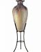 Earthen Vase with Pedestal - Short